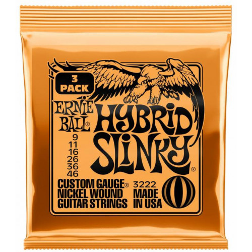 Струны для электрогитары Ernie Ball 3222