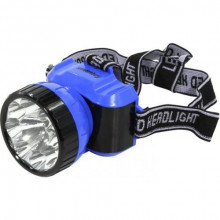 Фонарь налобный Smartbuy SBF-25-B 1ВТ + 8 LED синий