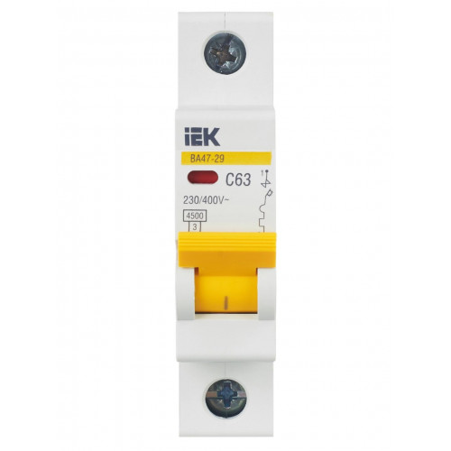 Выключатель автоматический IEK MVA20-1-063-C