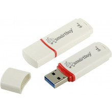 Флэш-накопитель Smartbuy Crown 64GB white