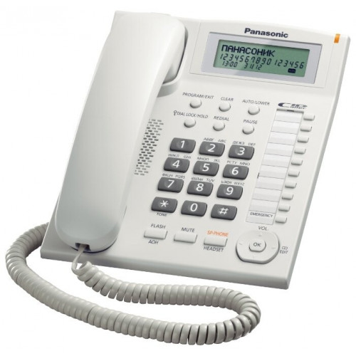 Проводной телефон Panasonic KX-TS 2388RUW