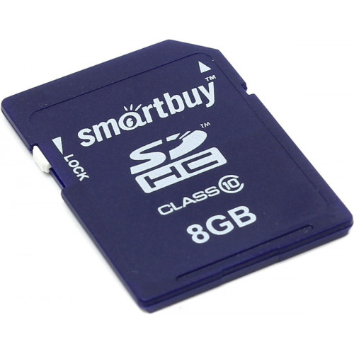 Карта памяти Smartbuy SDHC 8GB Class10