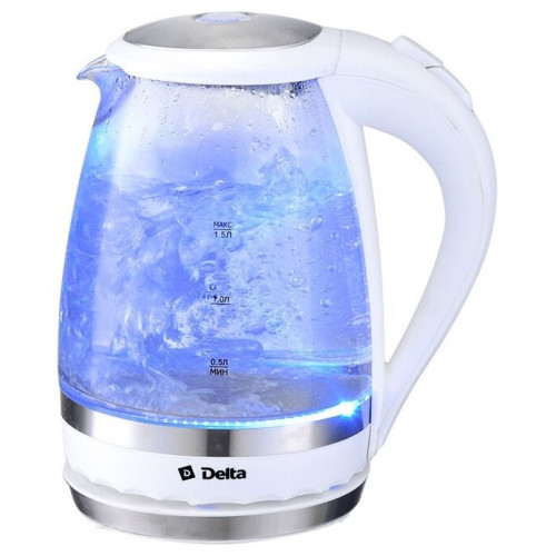 Чайник электрический Delta DL-1202 белый