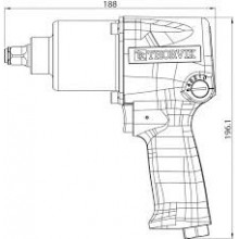 Гайковерт Thorvik AIW12717