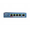 Коммутатор Hikvision HiWatch DS-S504P