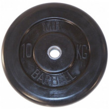 Диск обрезиненный MB Barbell MB-PltB31-10