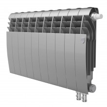 Радиатор отопления Royal Thermo BiLiner 350 Silver Satin VR 10