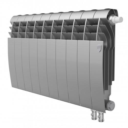 Радиатор отопления Royal Thermo BiLiner 350 Silver Satin VR 10