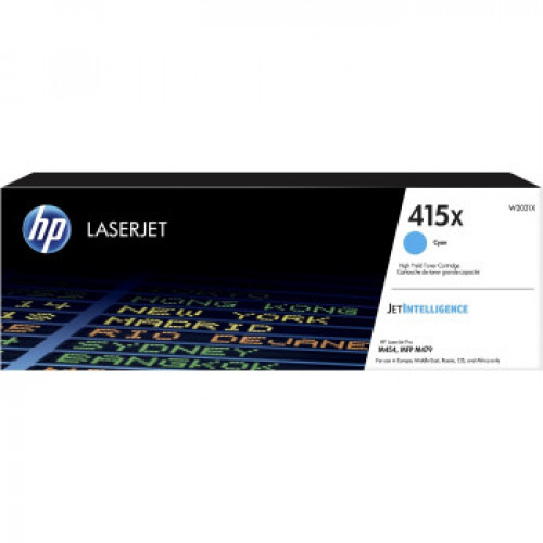 Тонер-картридж HP 415X (W2031X) Cyan