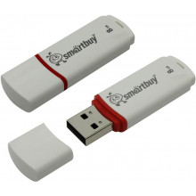 Флэш-накопитель Smartbuy Crown 8GB white