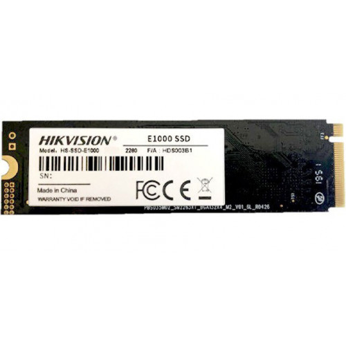 Накопитель SSD Hikvision HS-SSD-E1000/512G