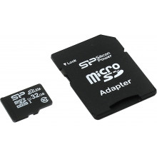 Карта памяти Silicon Power microSDHC Class SP032GBSTHBU1V10-SP