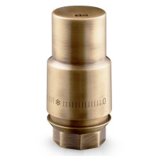 Термоголовка жидкостная Royal Thermo Design Pro М30х1,5 бронза