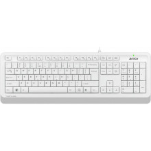 Клавиатура A4Tech FK 10 белый/серый