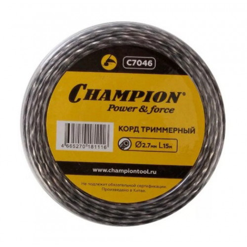 Корд триммерный Champion Tri-twist C7046