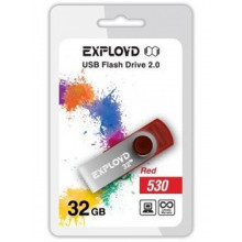 Флэш-накопитель Exployd 32GB 530 красный