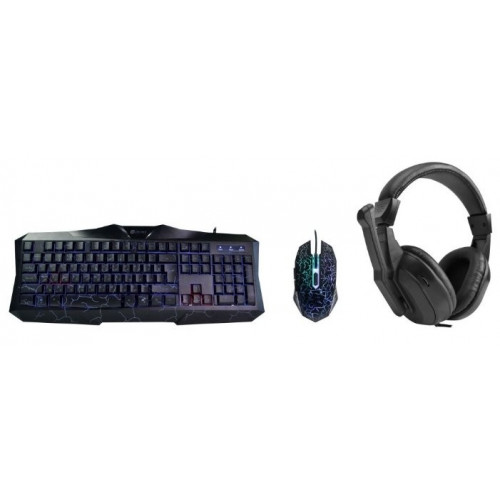 Комплект Oklick HS-HKM100G