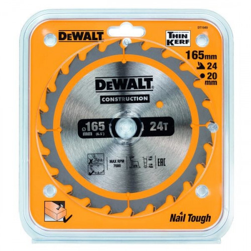 Диск пильный DeWalt DT1949-QZ