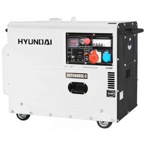 Генератор дизельный Hyundai DHY8000SE-3