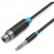 Кабель Vention Jack 6.5 M/XLR F 2м BBEBH