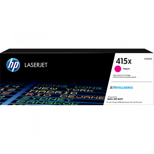 Тонер-картридж HP 415X Magenta (W2033X)
