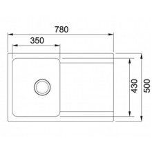 Кухонная мойка Franke OID 61178 оникс (114.0443.359)