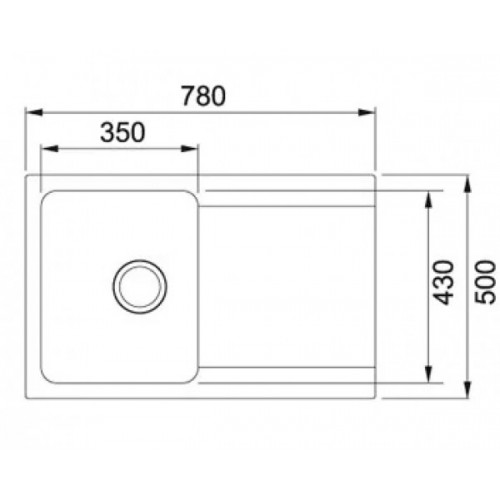 Кухонная мойка Franke OID 61178 оникс (114.0443.359)