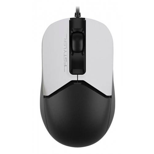 Мышь A4Tech Fstyler FM12S белый/черный