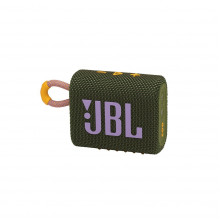 Портативная акустика JBL GO 3 зеленый (JBLGO3GRN)