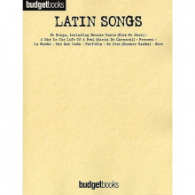 Книга Budget Books Latin Songs PVG HLE90002484