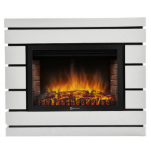 Портал каминный Firelight Moderno 25 белый дуб