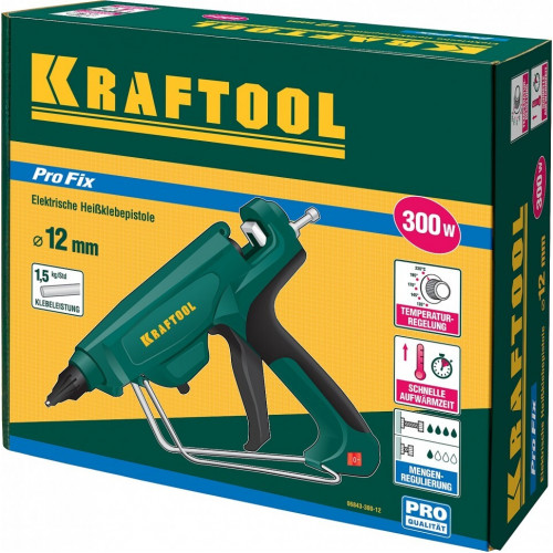 Клеевой пистолет Kraftool 06843-300-12