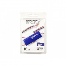 Флеш-накопитель Exployd 16GB-580-синий