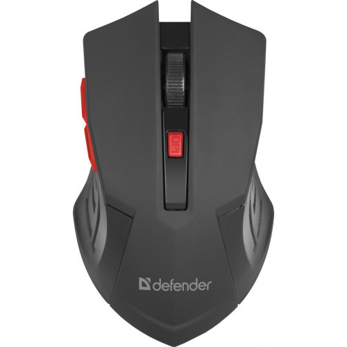 Мышь Defender Accura MM-275 красный/черный (52276)