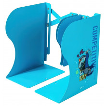 Подставка-ограничитель для книг Deli 78632BLUE
