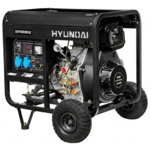 Генератор дизельный Hyundai DHY8000LE + колеса