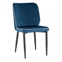 Стул Stool Group Лоренс New велюр синий MC72 KD HLR-64/HLR-13