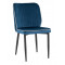 Стул Stool Group Лоренс New велюр синий MC72 KD HLR-64/HLR-13