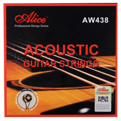 Струны для акустической гитары Alice AW438-SL