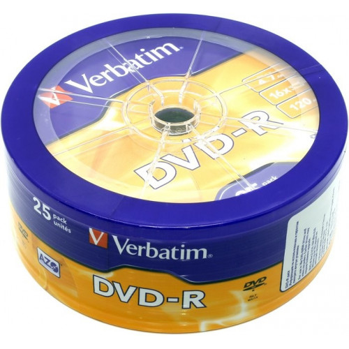 Диск DVD-R Verbatim 4.7GB 43730