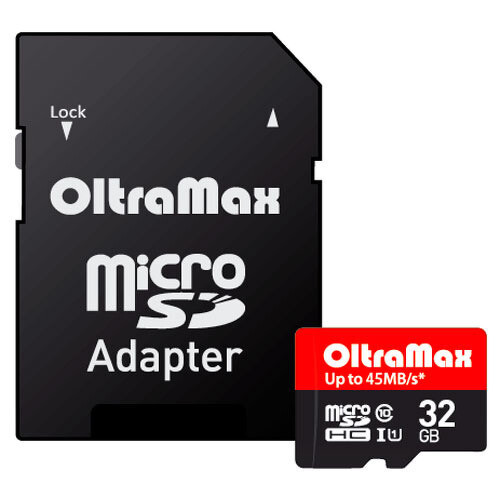 Карта памяти OltraMax OM032GCSDHC10UHS-1-ElU1