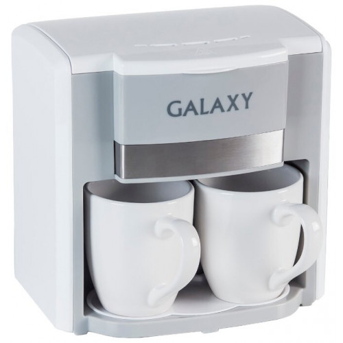 Кофеварка Galaxy GL0708 белый