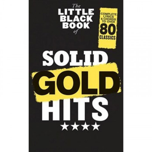 Книга с нотами Musicsales The Little Black Book Of Solid Gold Hits AM1007358