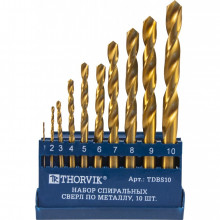 Набор сверл Thorvik TDBS10