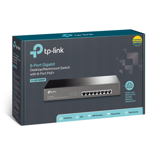 Коммутатор Tp-Link TL-SG1008MP