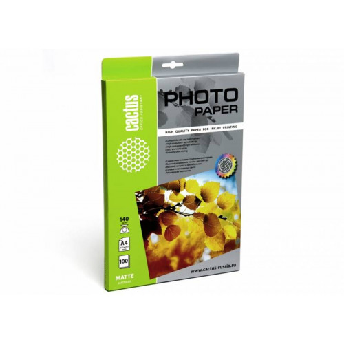 Бумага Cactus CS-MA4140100 белый