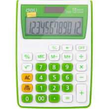 Калькулятор Deli E1122/GRN