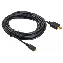 Кабель аудио-видео Buro HDMI (m)/Micro HDMI (m) 5м. черный