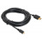 Кабель аудио-видео Buro HDMI (m)/Micro HDMI (m) 5м. черный