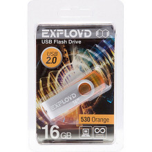 Флеш-накопитель Exployd 16GB 530 оранжевый